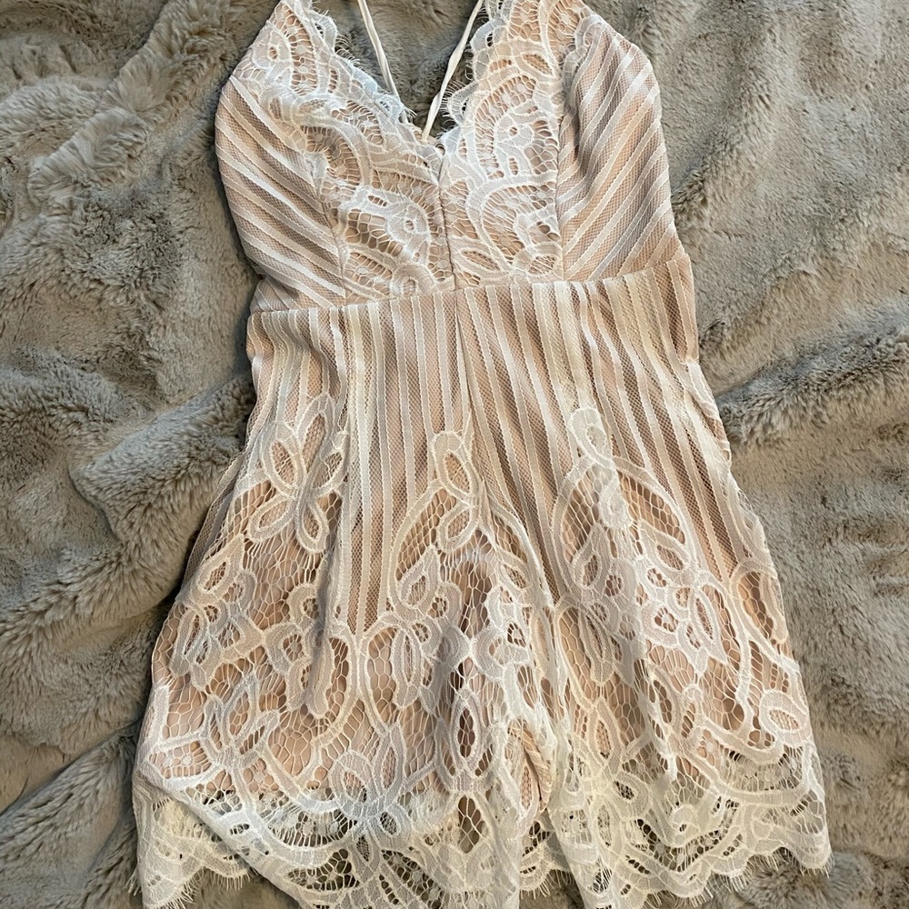 Lace romper